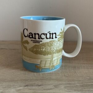 Starbucks Mug Global Icon Collector‎ Series 2017 Cancun Mexico Coffee Tea 16oz